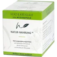 Natur Nahrung Natur-Nahrung Hart- en vaatgezondheid: Witte dop, meidoorn en knoflook, 300 stuks