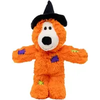 Kong halloween wild knots beer heks oranje - 22x18x12 cm