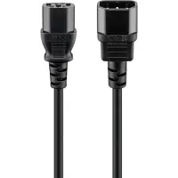 Pro C13 - C14 stroomkabel voor UPS/PDU | 3x 1,00mm | zwart | 3,5 meter