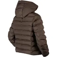 Horka - PufferJas Penelope Kort - Chocolate - Maat M