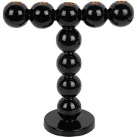 PT Living Kandelaar Bubbles High Enamel Black