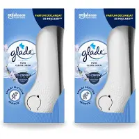 Glade 2 x - Houder Sense & Spray - Pure Clean Linen - 18 ml - Voordeelverpakking - 2 stuks