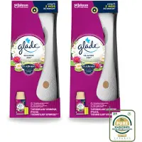 Glade 2 x - Automatische Spray - Relaxing Zen - 269 ml - Wasstrips - Automatische Luchtverfrisser - Geurverfrisser - Frisheid In Huis - Kalmerende Geur - Rustgevende Geur