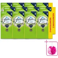 Glade 12 x - Touch & Fresh Navulling - Lelietje-van-dalen - 2 × 10 ml - Bulkverpakking - Navulling Muguet - Douchemop - Touch & Fresh