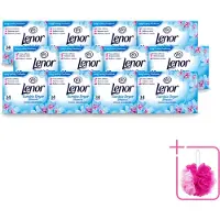 Lenor 12 x - Droogtrommeldoekjes - Spring Awakening - 34 Doekjes - Bulkverpakking - Droogtrommeldoekjes - Voorjaar geur