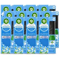 Air Wick 12 x - Freshmatic Spray - Starterkit - Pure Fresh Lentedauw - 250 ml - Voordeelverpakking - 12 stuks