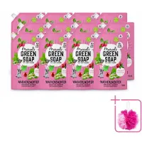 Marcel's Green Soap 12 x Marcel’s Green Soap – Wasverzachter – Patchouli & Cranberry - Navulling – 750 ml - Bulkverpakking - Wasverzachter - Douchemop - Navulling