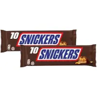 Snickers - Chocoladereep - Multipack - 1000g (2x500g) - 20 (2x10) Repen