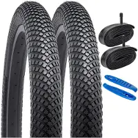 Merkloos Solidchoice - Set van 2 Fietskettingen 20x2.35 met Binnenbanden voor Road Bikes
