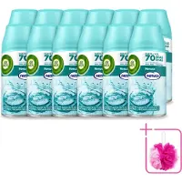 Air Wick 12 x - Luchtverfrisser Navulling - Nenuco - Automatische Spray - 250 ml - Bulkverpakking - Luchtverfrisser - Douchemop - Geurverspreider