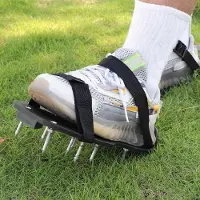 Markenlos Zelfnivellerende schoenclips, 4,2 cm, sneeuwgrip zool, over schoenen voor tuinieren en grondbewerking