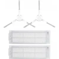 AreoSe Reserveonderdelen set: filter en zijborstels voor Xiaomi V2, V3 en S10