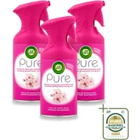 Air Wick 3 x - Luchtverfrisser Spray - Aziatische Kersenbloesem - 250ml - Wasstrips - Luchtverfrisser - Geurverfrisser - Kersenbloesem - Geur Neutraliseren - Kamer Geur