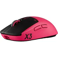 Logitech Souris gaming sans fil Pro X3 Superstrike Rose