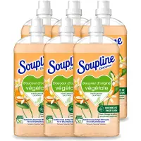Soupline 6 x - Wasverzachter - Oranjebloesem - 52 Wasbeurten - 1.3L - Voordeelverpakking - 6 stuks