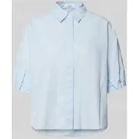 Opus relaxed fit blouse met verdekte knoopsluiting model 'Finoa'