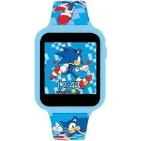 Sonic The Hedgehog Sonic, slimme kinderhorloge, blauw met print, model SNC4055