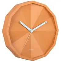 Karlsson Firenze Wandklok | Ø30.6cm | Desert oranje