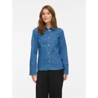 Vila Viamanza Lange Mouwen Spijkerblouse 44 EU dames