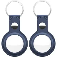KEYBUDZ AirTag Keyring - Cobalt Blue (2 Pack)