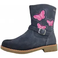 Lurchi Fara Kinderschuhe Mädchen Stiefel Reißverschluss Blau Freizeit