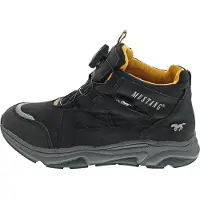 Mustang Kinderschuhe Jungen Winterstiefel Schwarz Freizeit