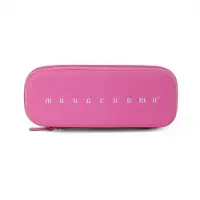Pigna , ovale, monochrome behuizing, halfhard, roze, individueel verpakt