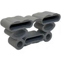 OEM Lattenbodemhoezen - Set van 2, voor vervanging en upgrade - Artikelnummer: 132
