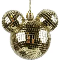 Disney Mickey Mouse oren kerst ornament | (Discobal, Goud)