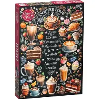 CherryPazzi Coffee Time Puzzel 1000 Stukjes