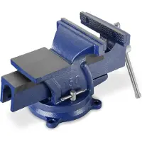 TecTake - Bankschroef voor werkbank 165 mm draaibaar - art nr 401125