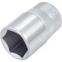 Hazet Dopsleutel 880-14 · 3/8 inch (10 mm) vierkant hol · Buiten-zeskant-tractieprofiel · SW 14 mm