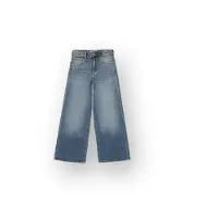 Vingino Meisjes Extra Wide Leg Jeans Cita Essential Meisje Blauw 116