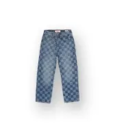 Vingino Jongens Loose Jeans Cadore Check Jongen Blauw 110