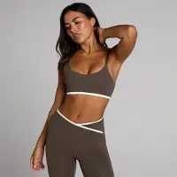Myprotein MP Dames Tempo Contrast Sport-Bh - Chocolade - XS