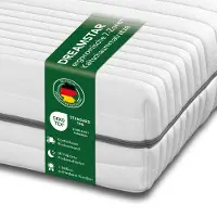 Dreamstar 7 Zonen koudschuimmatras | 140 x 200 cm | 18 cm hoog | H2 | zacht | Silver
