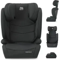 Deryan Charlie Basic i-Size Autostoeltje - 3,5 tot 12 Jaar - Zwart