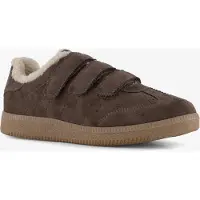 Blue Box dames sneakers met teddy voering bruin maat 38
