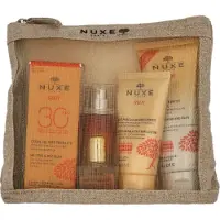 Nuxe Mixed Lines Sun Care Set 240 ml - Dry Oil 10ml/After-Sun Lotion 50ml/Hair & Body Shampoo 100ml/Cream 50ml/Fragrant Water 30ml