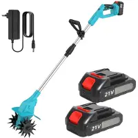 OEM Accubodemfrees, borstelloze motor, dubbelzijdige messen, 2 batterijen