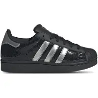 Adidas Sneakers 'Superstar II' zwart / zilver