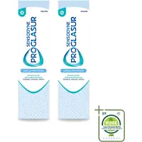 Sensodyne 2 x – Tandpasta – Proglasur Gentle Whitening – 75 ml - Grootverpakking - Vaatwasstrips - Tandpasta - Tanderosie - Tandglazuur - Witte Tanden - Gevoelige Tanden