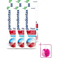 Parodontax 6 x – Tandpasta – Active Repair Fresh Mint – 75 ml - Bulkverpakking - Tandvlees herstellen - Douchemop - Tandplak verwijderen
