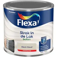 Flexa - Strak In De Lak Buitenlak Hoogglans - Silent Cloud - 500 Ml - Kleur Van Het Jaar 2027