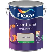 Flexa - Creations Muurverf Extra Mat - Slow Living - 5 L - Kleur Van Het Jaar 2027