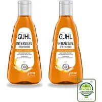 Guhl 2 x Intensief Versterkend Shampoo met bier-extract - 250 ml - Grote verpakking - 2 stuks