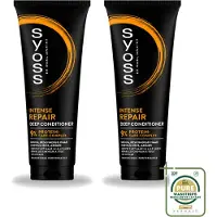 Syoss 2 x - Intense Repair - Deep Conditioner - Herstelt & Versterkt - 250 ml - Wasstrips - Haarherstel - Haarverzorging - Droog Haar - Beschadigd Haar - Haarversterking