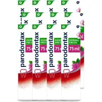 Parodontax 12 x - Tandpasta - Herbal Fresh - Bergamot & Mint - 75ml - Voordeelverpakking - 12 stuks
