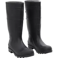 vidaXL - Regenlaarzen - maat - 43 - PVC - zwart
