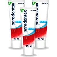 Parodontax 3 x - Tandpasta - Fluoride Vrij - 75ml - Voordeelverpakking - 3 stuks